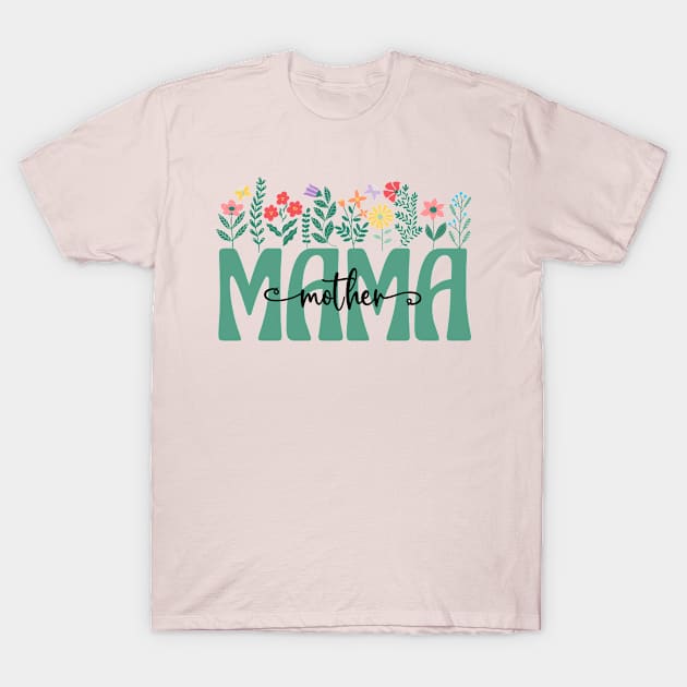 German Mom Mama T-Shirt by SunburstGeo